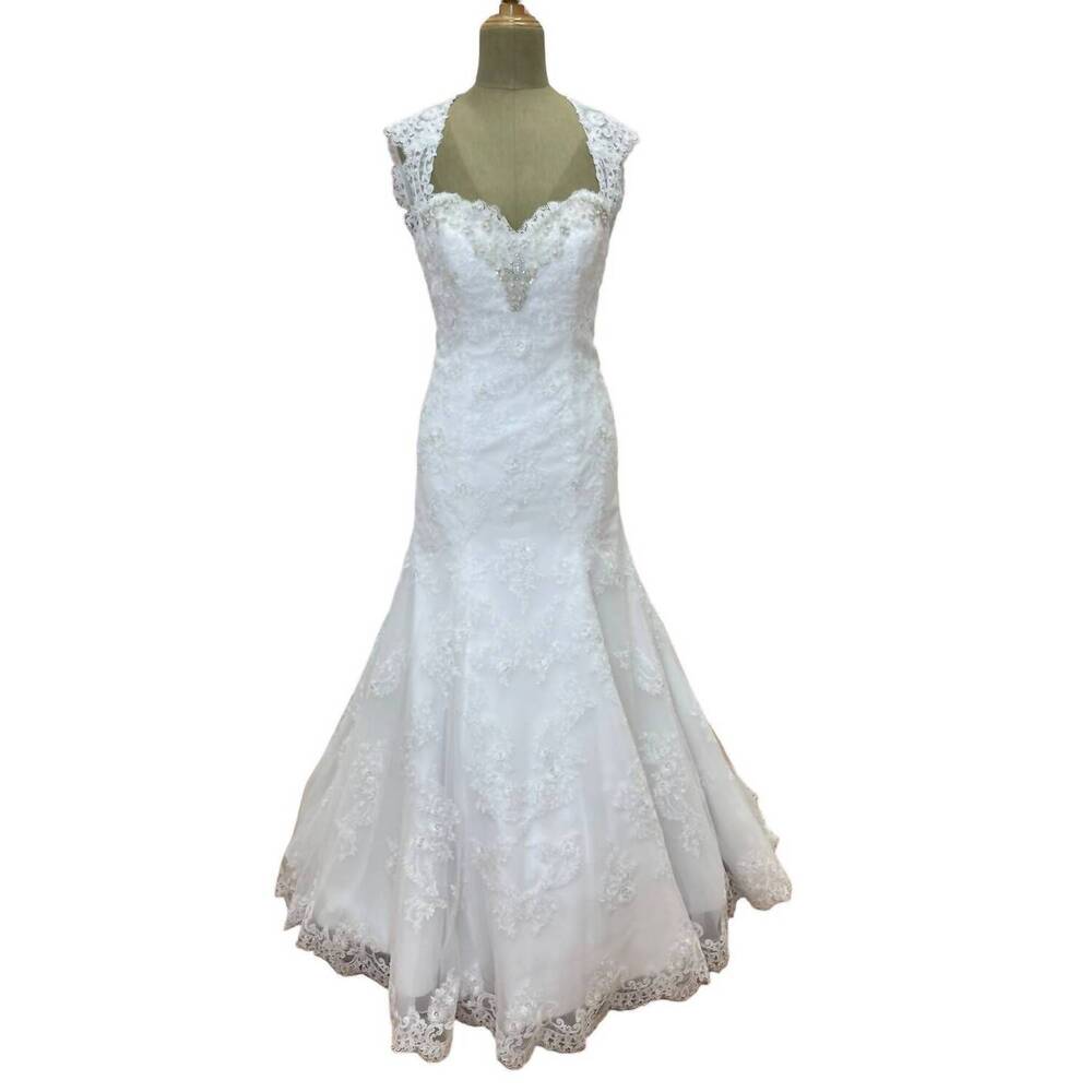 NEW MARY'S BRIDAL women's bridal dress in white
